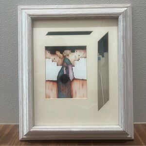 Framed Art Print Southwest Amado M. Pena Jr. 'San Illdefonso' Madonna Native
